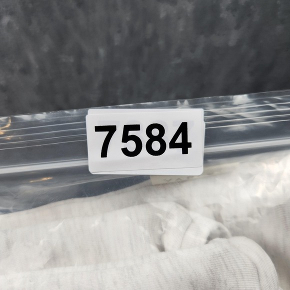 Varley Ellen Cowl Tank Top Womens Large White DoubleSoft Lightweight Knit - Picture 10 of 10